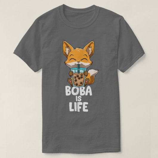 Kawaii Bubble Tee Fox Funny Anime (Design vorne)