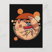 Kawaii Bubble Tee Katze Retro Kitty