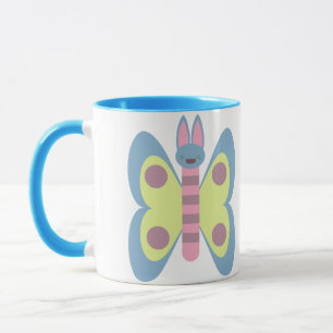 Kawaii Bunnerfly Bunny Butterfly Hybrid Adorable Tasse