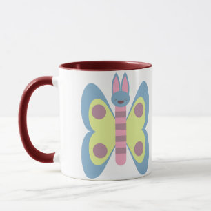 Kawaii Bunnerfly Bunny Butterfly Hybrid Adorable Tasse