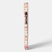 Kawaii Bunny Bakery Pattern Phone Case (Rückseite / Links)