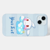 Kawaii Bunny, Cloud & Star Custom Case-Mate iPhone Hülle (Rückseite (Horizontal))