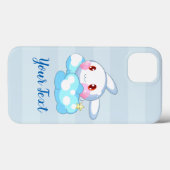 Kawaii Bunny, Cloud & Star Custom Case-Mate iPhone Hülle (Rückseite (Horizontal))