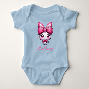 Kawaii Bunny Coquette, BowBunny Baby Strampler