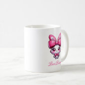 Kawaii Bunny Coquette, BowBunny Kaffeetasse (VorderseiteRechts)