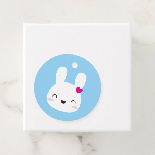 Kawaii Bunny Emotions Geschenkanhänger (Beispiel)