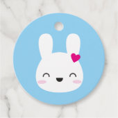 Kawaii Bunny Emotions Geschenkanhänger (Vorderseite)
