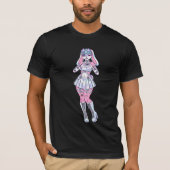 Kawaii Bunny Girl Pastel Furry T - Shirt (Vorderseite)
