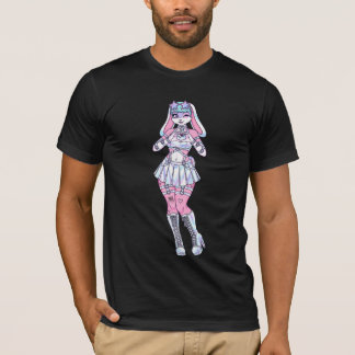 Kawaii Bunny Girl Pastel Furry T - Shirt