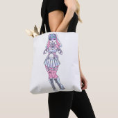 Kawaii Bunny Girl Pastel Furry Tote Bag Tasche (Von Nahem)