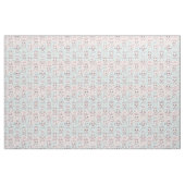 Kawaii Bunny Happy Rabbit Stoff (Fat Quarter (45,7 x 55,9 cm))
