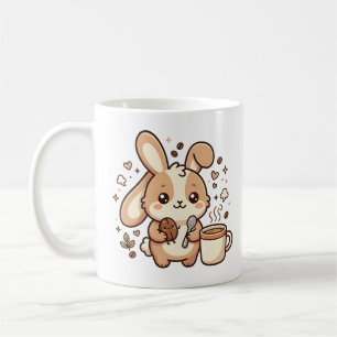 Kawaii Bunny Kaffee Clipart Tasse