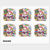 Kawaii Bunny Ready Set Learn Aufkleber (Blatt)