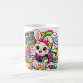 Kawaii Bunny Ready Set Learn Kaffeetasse (Mittel)