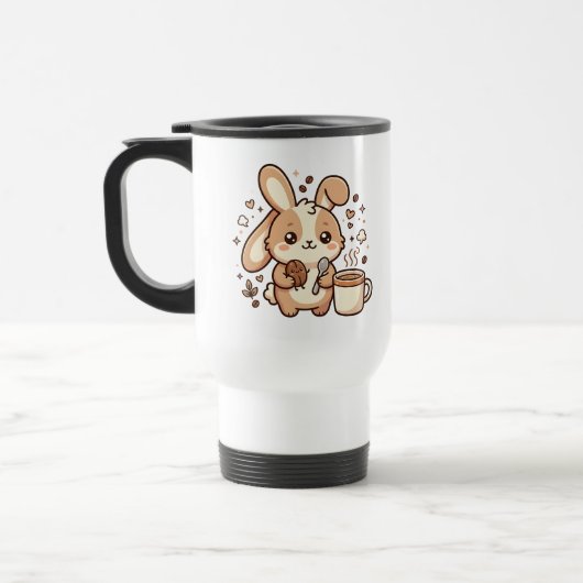 Kawaii Bunny Reisebecher (Links)
