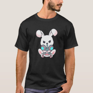 Kawaii Bunny Sipping Boba Bubble Tee Cup Spiel V