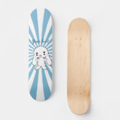 Kawaii-Bunny-Umarmung Skateboard (Vorderseite)