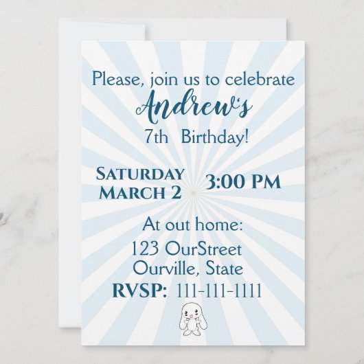 Kawaii Bunny's Hug Custom (Rückseite)