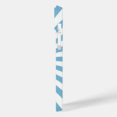 Kawaii Bunny's Hug Custom (Blau) Case-Mate iPhone Hülle (Rückseite / Links)