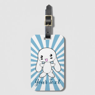 Kawaii Bunny's Hug Custom Gepäckanhänger