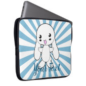 Kawaii Bunny's Hug Custom Laptopschutzhülle (Vorne Rechts)
