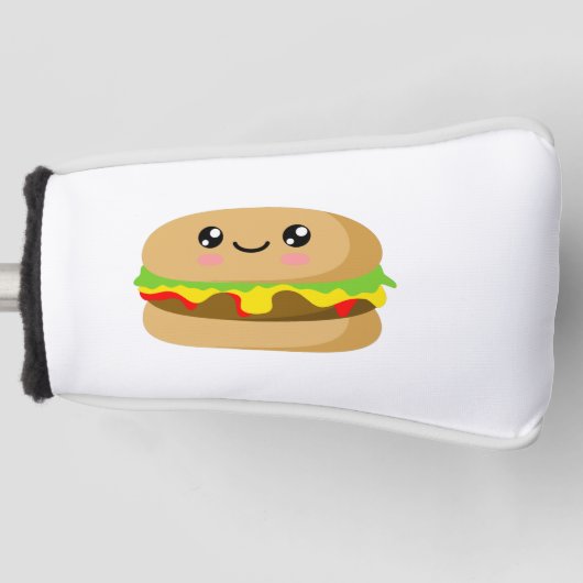 Kawaii Burger Golf Headcover (Vorderseite)