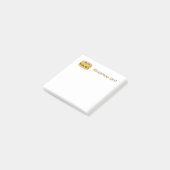 Kawaii Burger Post-it Klebezettel (angewinkelt)