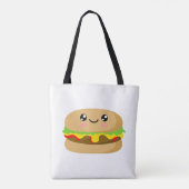 Kawaii Burger Tasche (Rückseite)