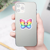 Kawaii Butterfly Aufkleber (Telefon)
