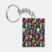 Kawaii Cactus Keychain Schlüsselanhänger (Vorderseite links)