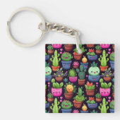 Kawaii Cactus Keychain Schlüsselanhänger (Vorderseite)