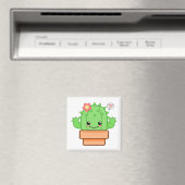 Kawaii Cactus Magnet (In Situ (Geschirrspüler))