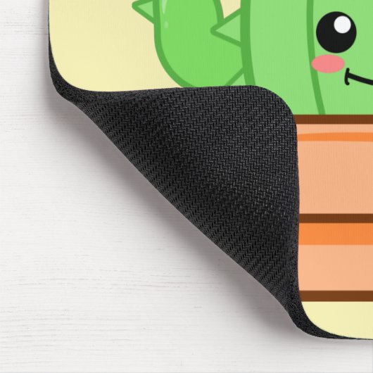 Kawaii Cactus Mousepad (Ecke)