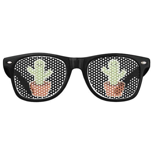 Kawaii Cactus Sonnenbrille (Vorderseite)
