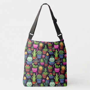 Kawaii Cactus Umhängetasche Tragetaschen Mit Langen Trägern