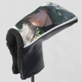 Kawaii Camouflage Military Hunter Drill Anime Girl Golf Headcover (3/4 Vorderseite)