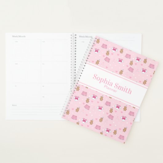 "Kawaii Campus" Preppy Personalized Planner Planer (Anzeige)