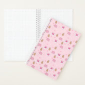 "Kawaii Campus" Preppy Schoolgirl Plain Notebook Notizblock (Innen)