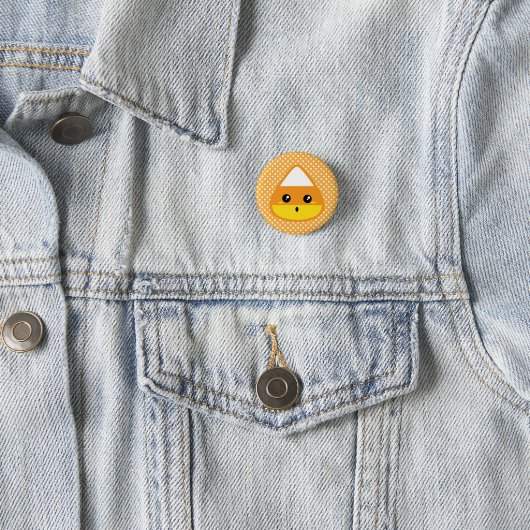 Kawaii Candy Corn Button (Beispiel)