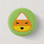 Kawaii Candy Corn Button (Vorderseite)