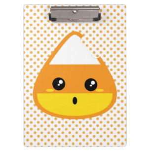 Kawaii Candy Corn Clip Board Klemmbrett