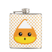 Kawaii Candy Corn Flask Flachmann (Vorderseite)