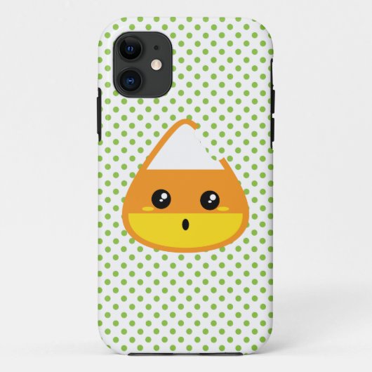 Kawaii Candy Corn iPhone Case (Rückseite)