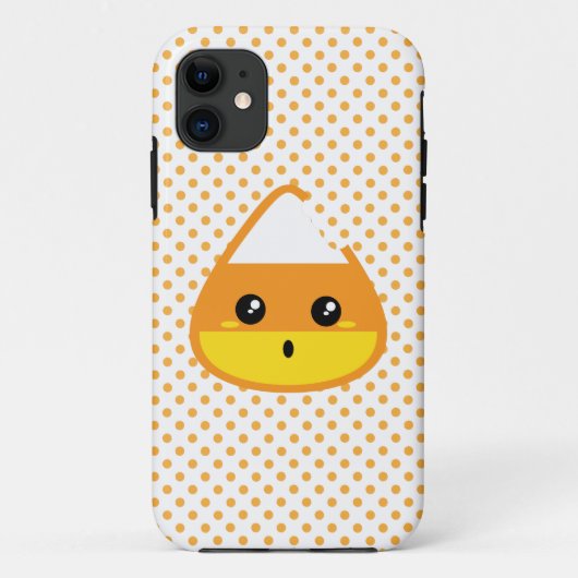 Kawaii Candy Corn iPhone Case (Rückseite)