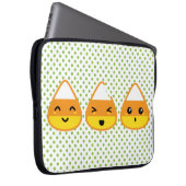 Kawaii Candy Corn Laptop Sleeve (Vorne Rechts)