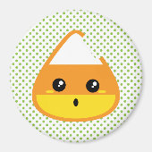 Kawaii Candy Corn Magnet (Vorne)
