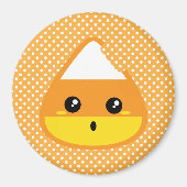Kawaii Candy Corn Magnet (Vorne)