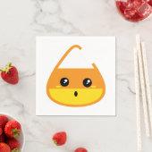 Kawaii Candy Corn Napkins Serviette (Beispiel)