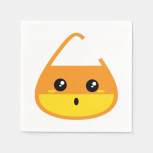 Kawaii Candy Corn Napkins Serviette