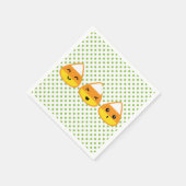 Kawaii Candy Corn Napkins Serviette (Ecke)